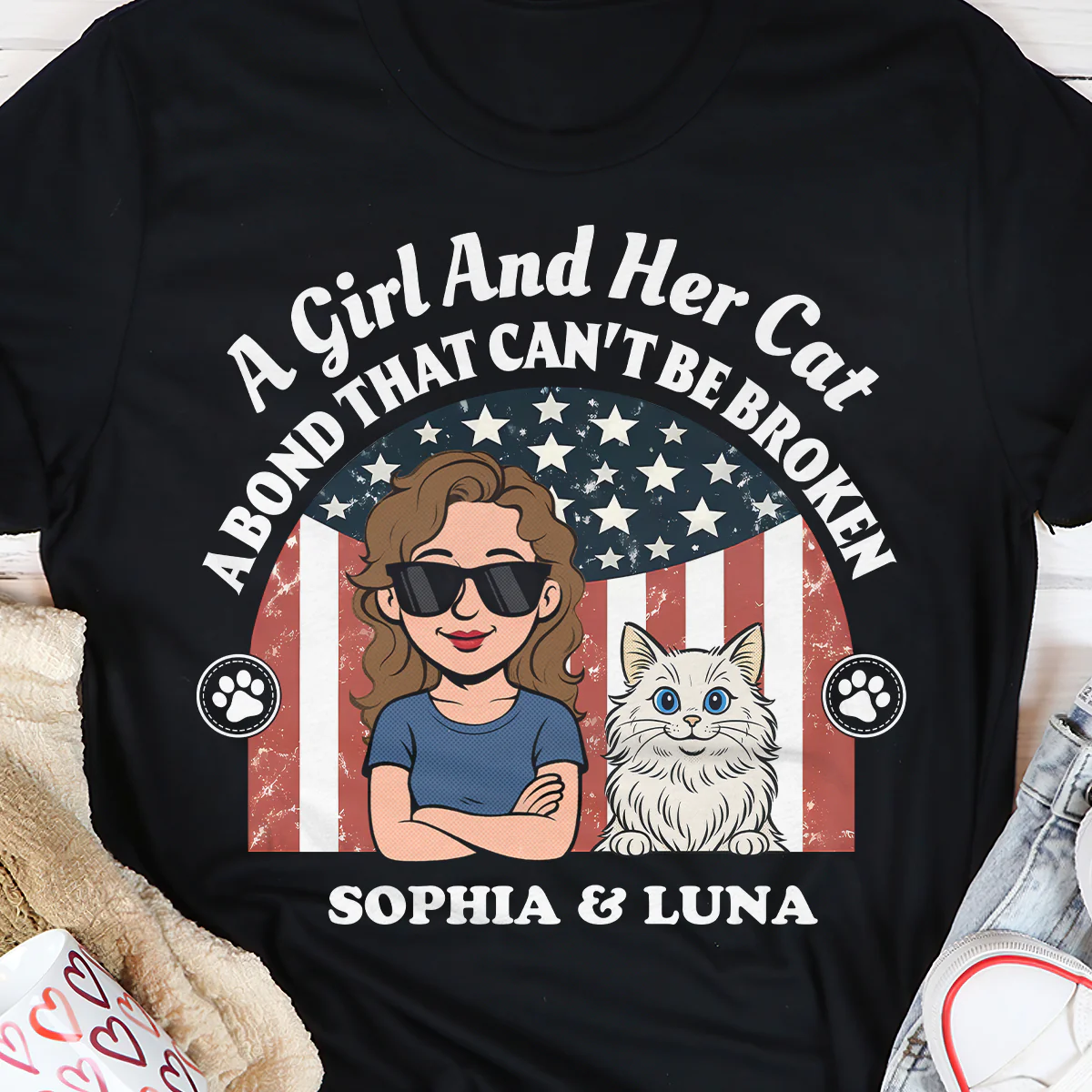 A Bond That Can't Be Broken - Personalized 2D Unisex T-shirt - Image 5