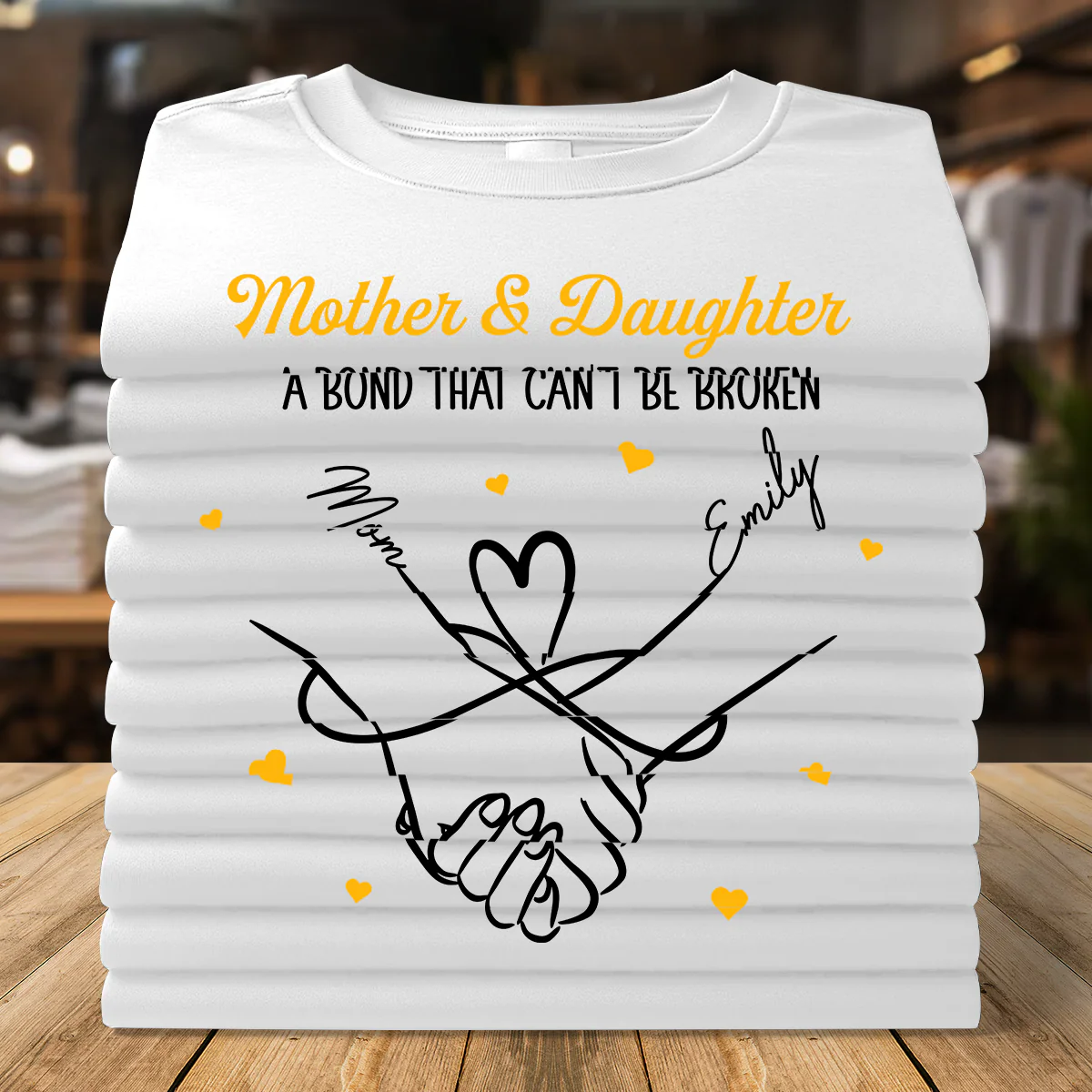 A Bond That Can't Be Broken - Personalized 2D Unisex T-shirt - Image 2