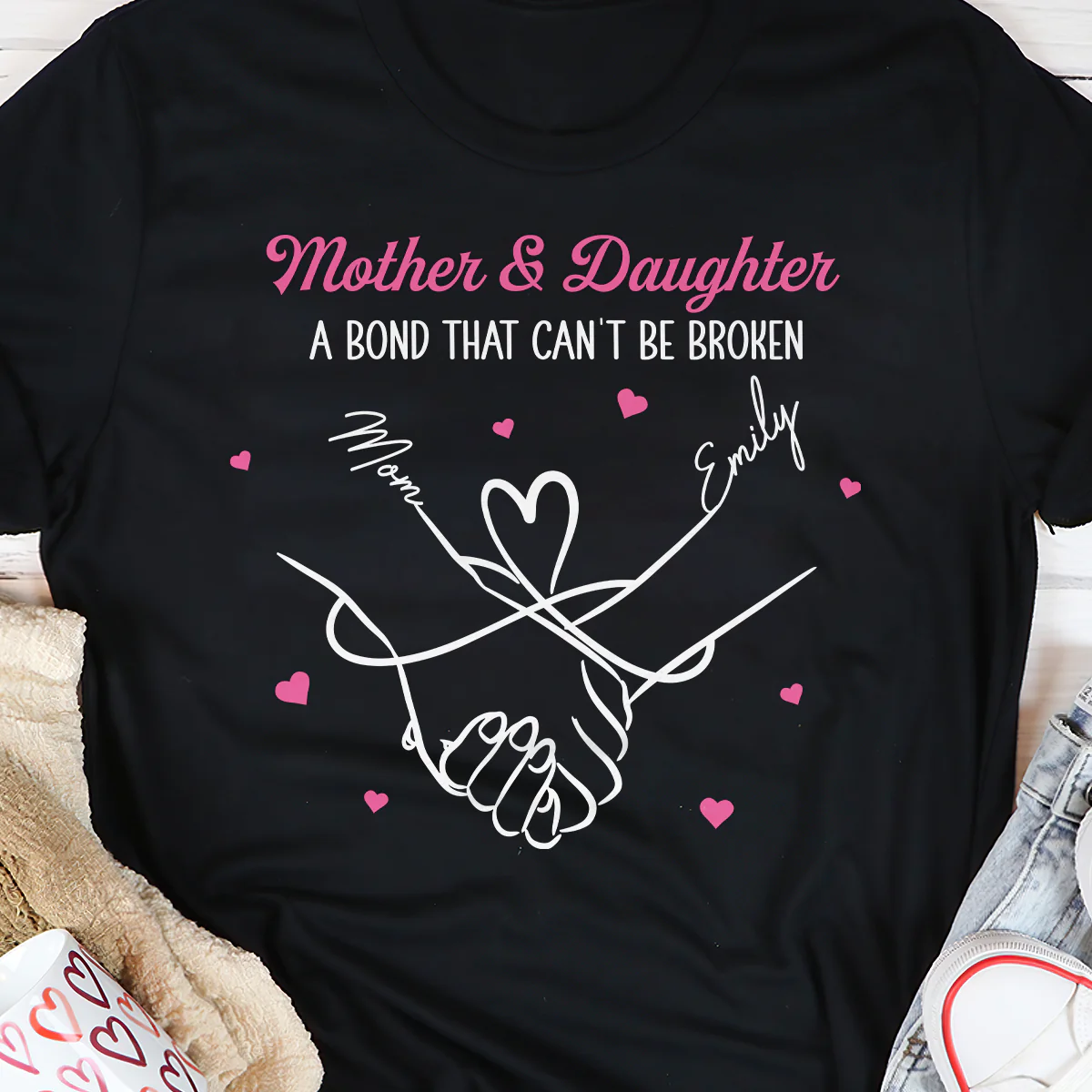 A Bond That Can't Be Broken - Personalized 2D Unisex T-shirt - Image 5