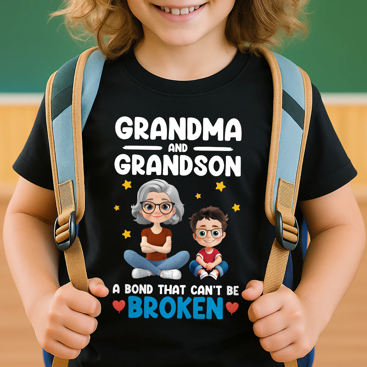 A Bond That Can't Be Broken - Personalized Kid T-Shirt