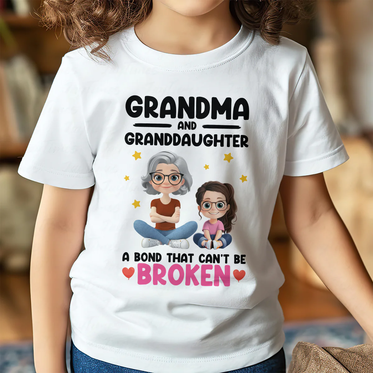 A Bond That Can't Be Broken - Personalized Kid T-Shirt - Image 4