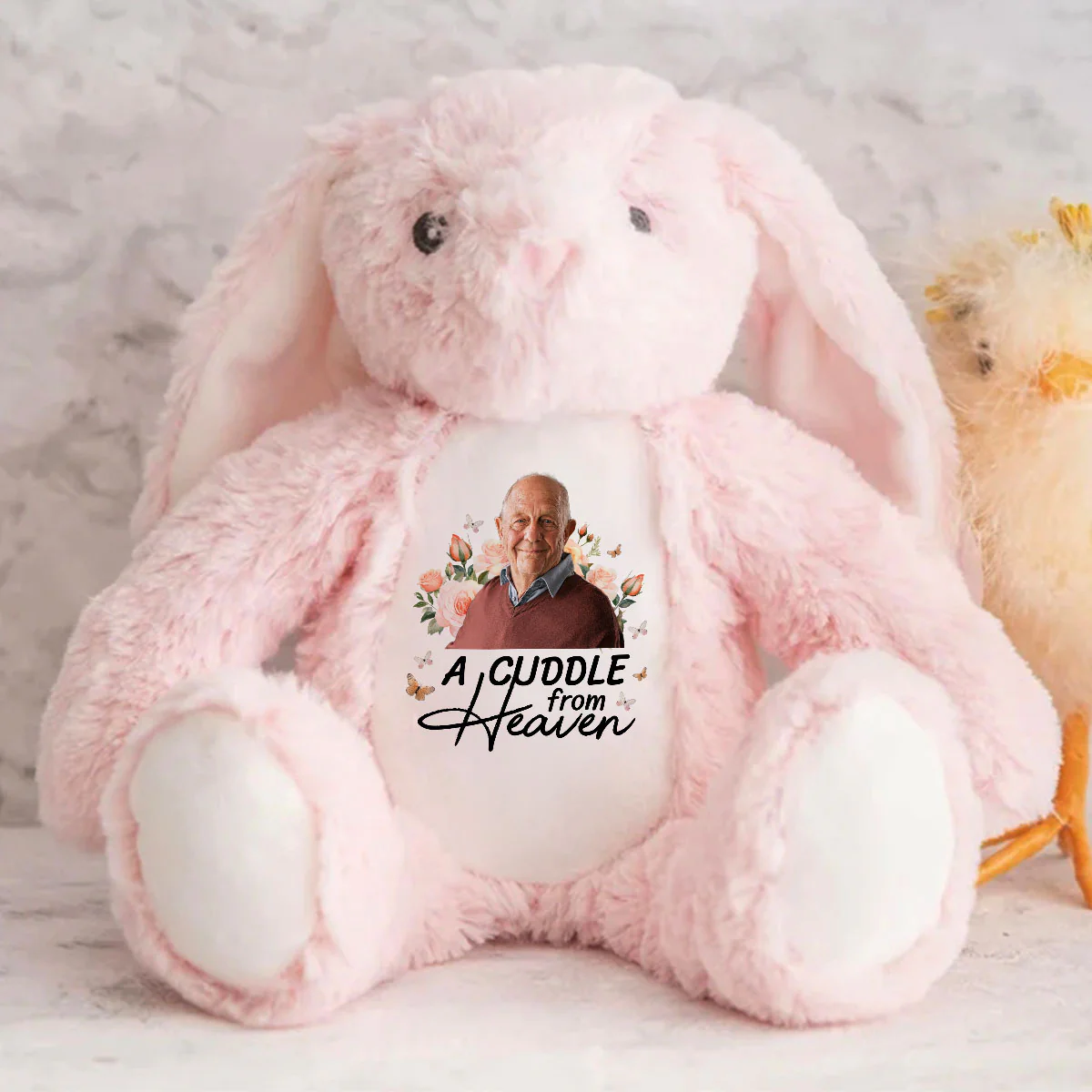 A Cuddle From Heaven - Personalized Stuffed Bunny - Image 6