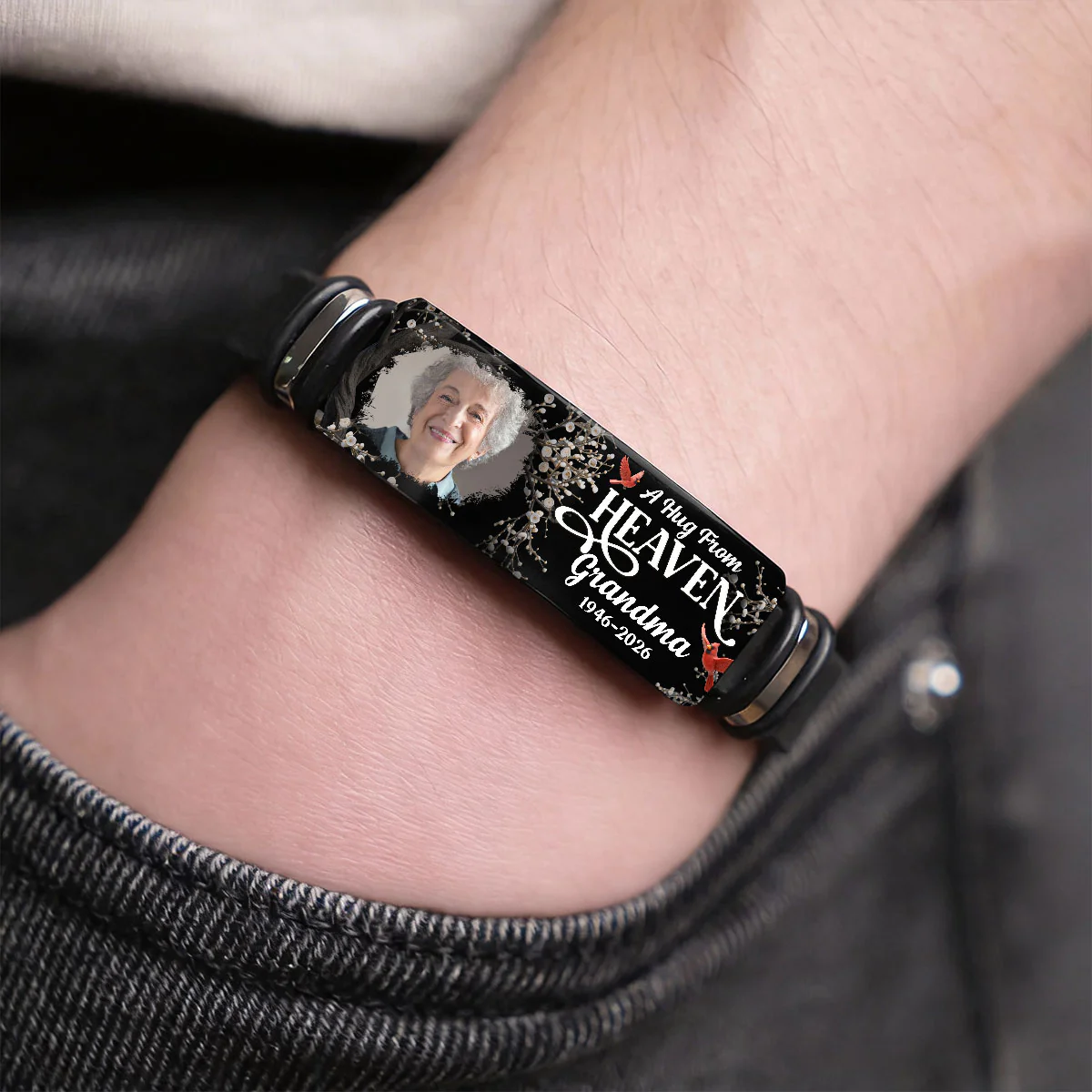 A Hug From Heaven - Personalized Bracelet - Image 5