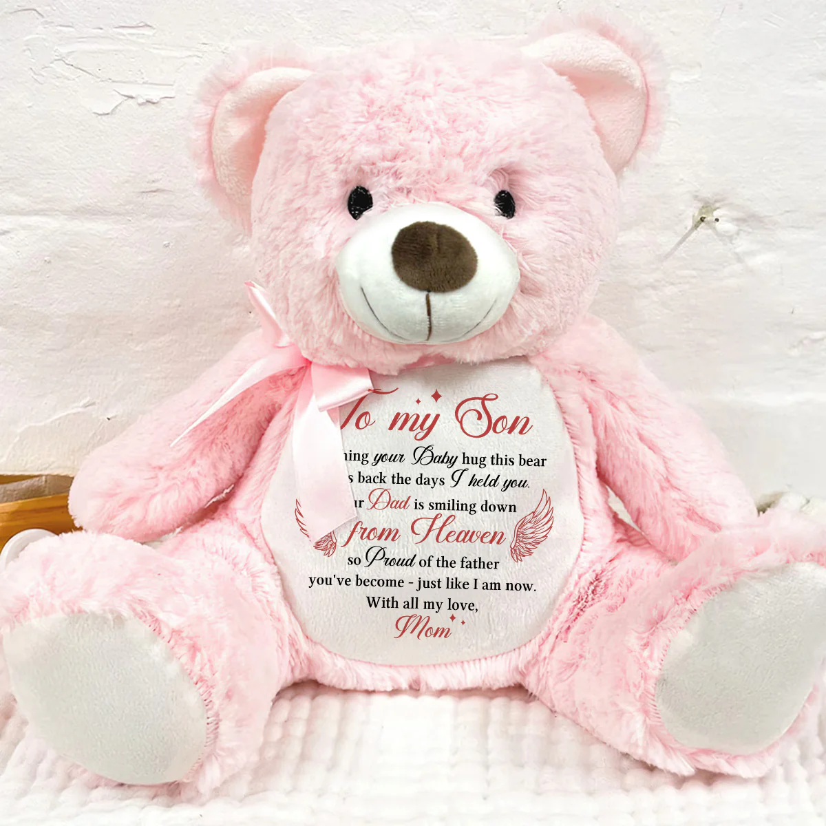 A Hug From Heaven - Personalized Teddy Bear - Image 7