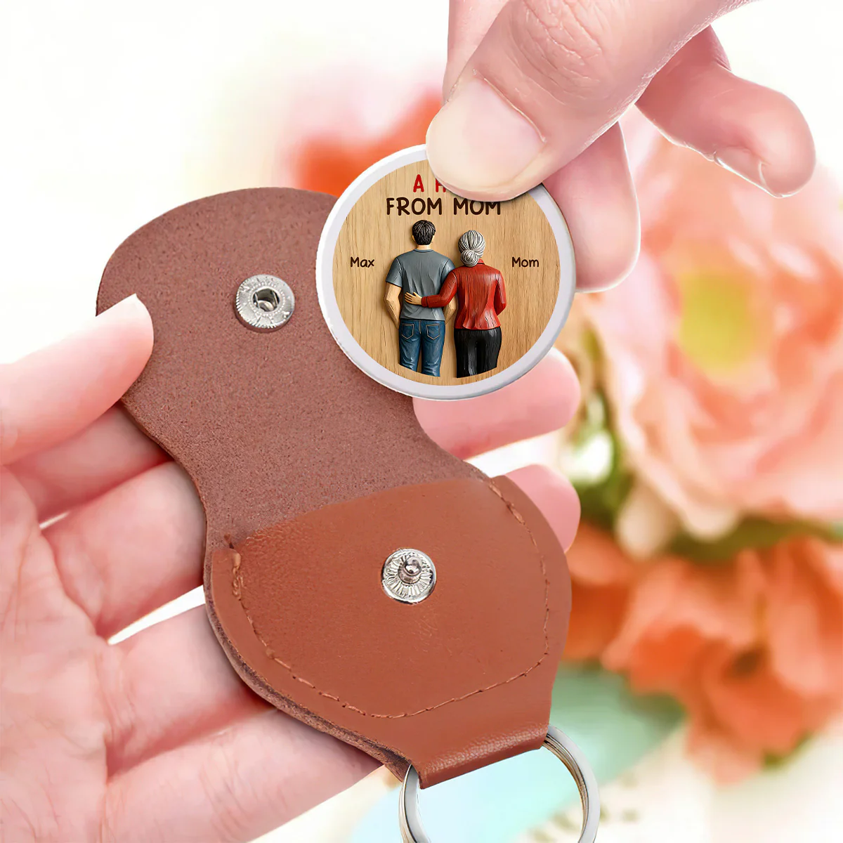 A Hug From Mom - Personalized Pocket Hug - Image 3
