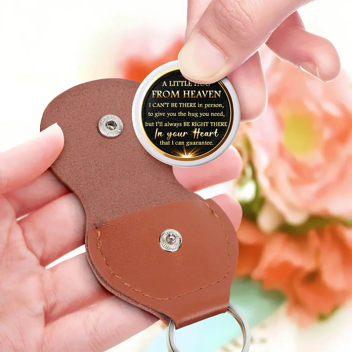 A Little Hug From Heaven - Personalized Pocket Hug - Image 3