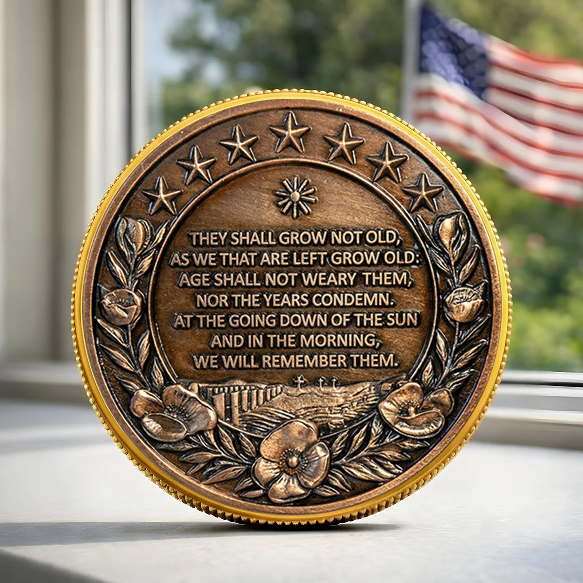 A Salute To Veterans, A Remembrance Of Heroes -  Commemorative Coin - Image 4