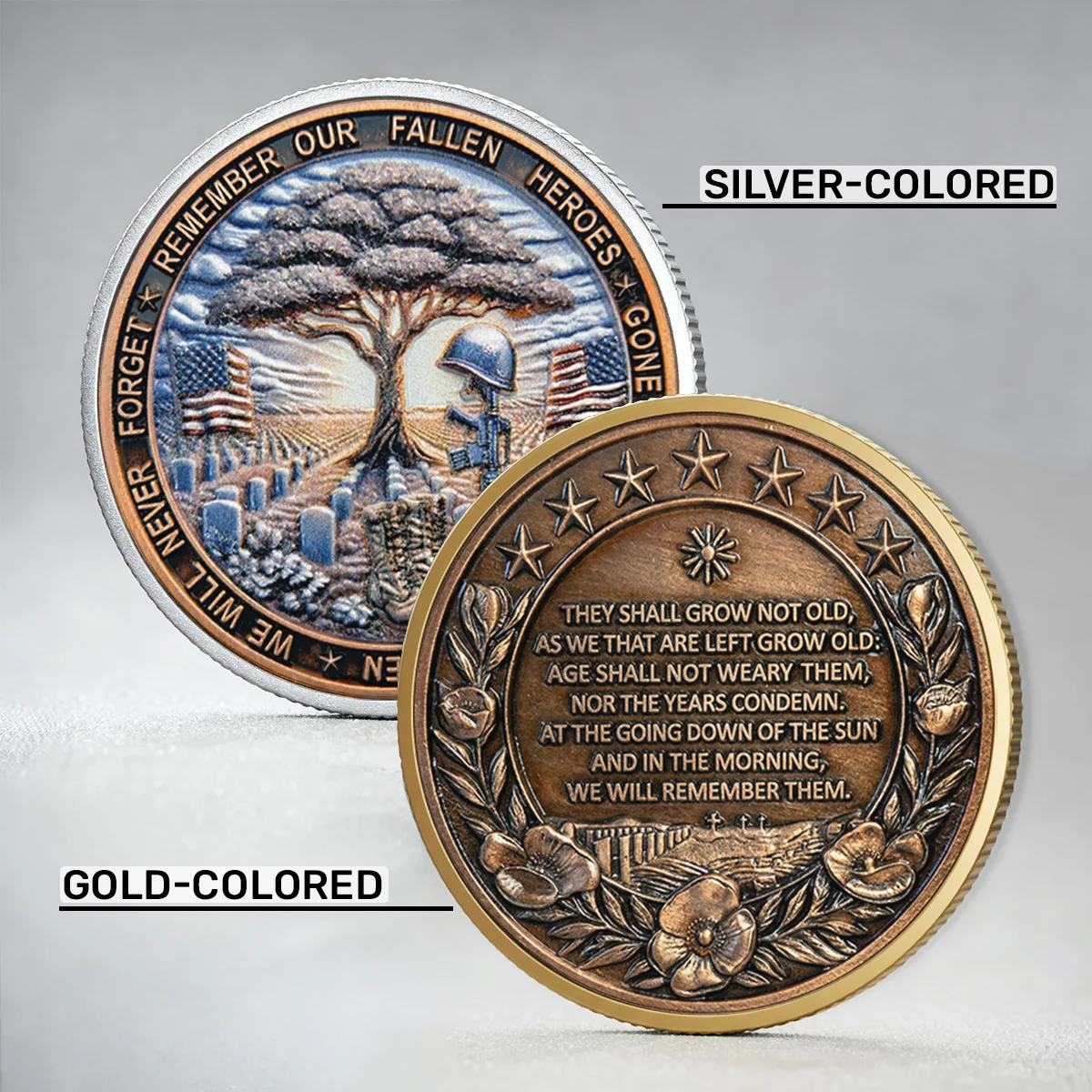 A Salute To Veterans, A Remembrance Of Heroes -  Commemorative Coin - Image 7