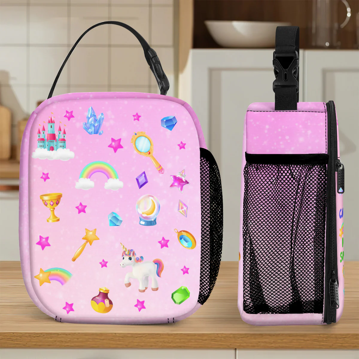 Adorable Kid Affirmations - Personalized Lunch Bag - Image 3
