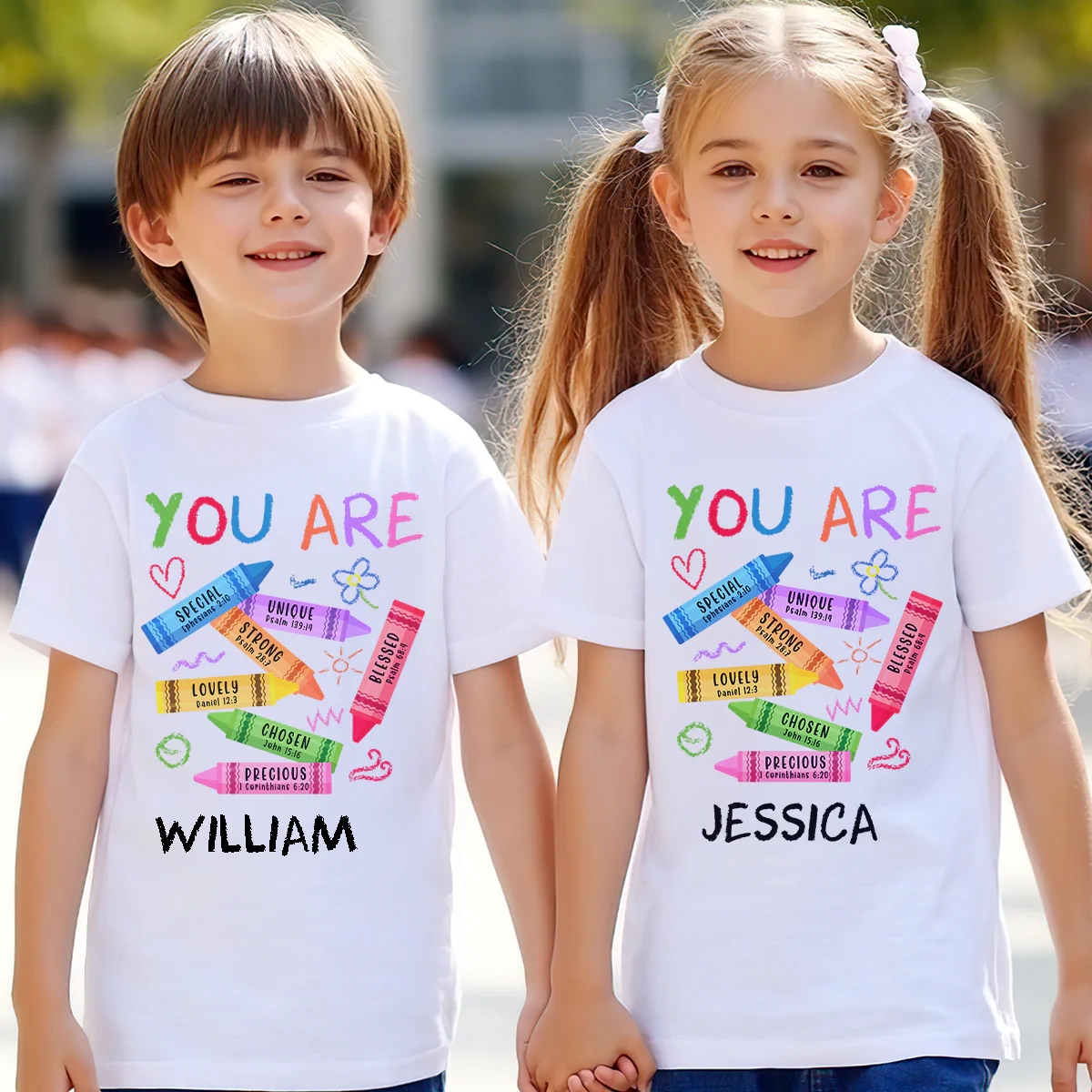 Affirmation For Kids - Personalized Kid T-Shirt - Image 3