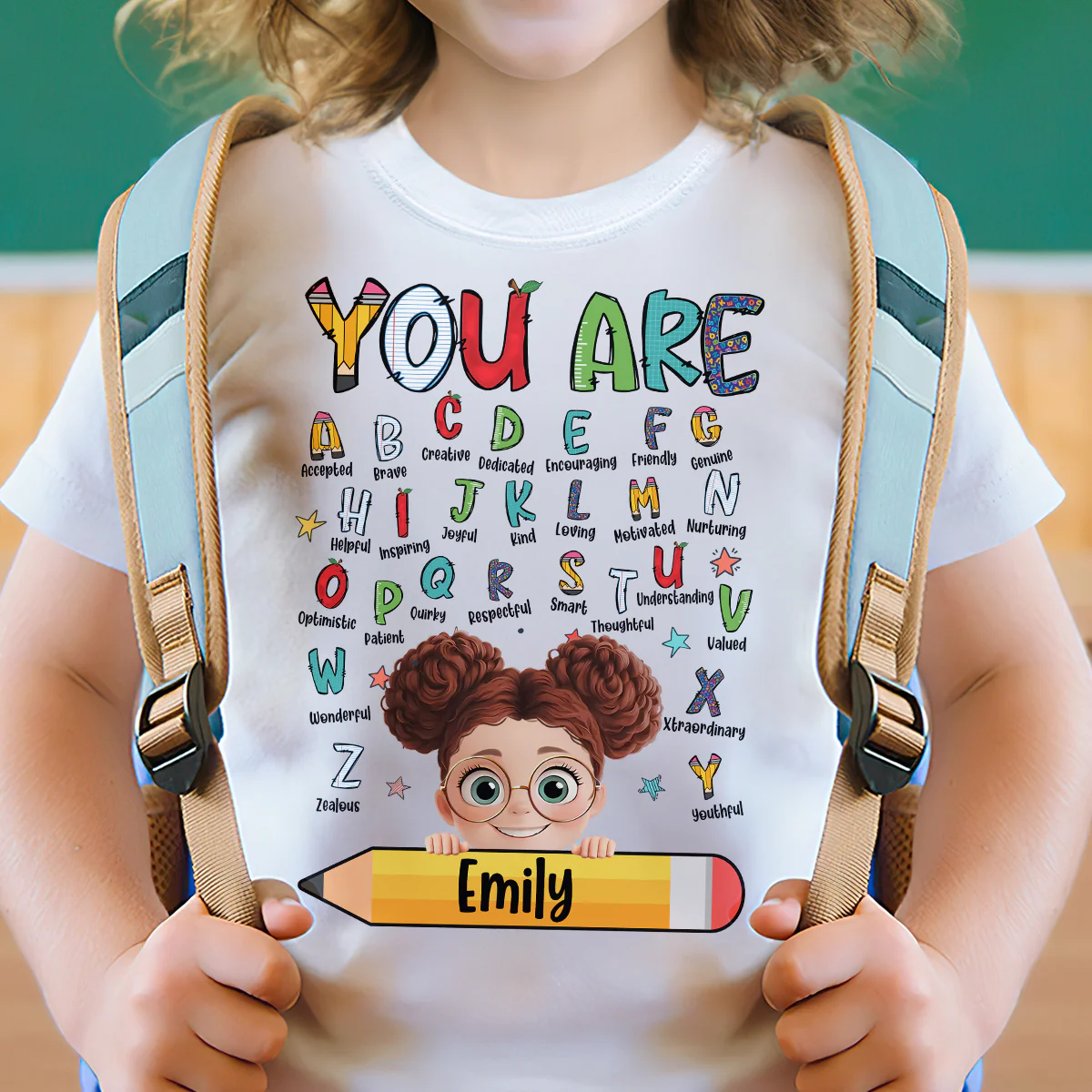 Affirmation For Kids - Personalized Kid T-Shirt