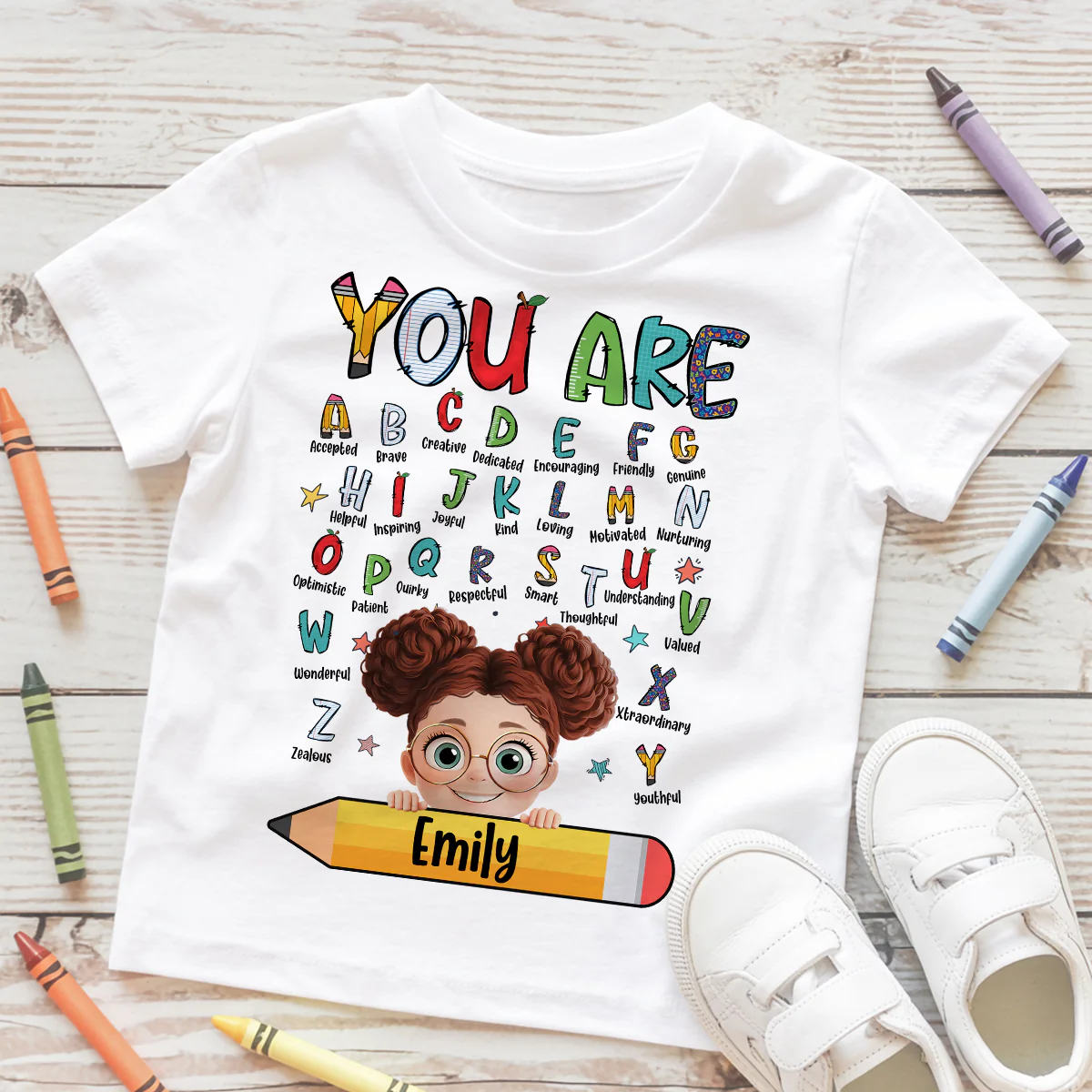 Affirmation For Kids - Personalized Kid T-Shirt - Image 2