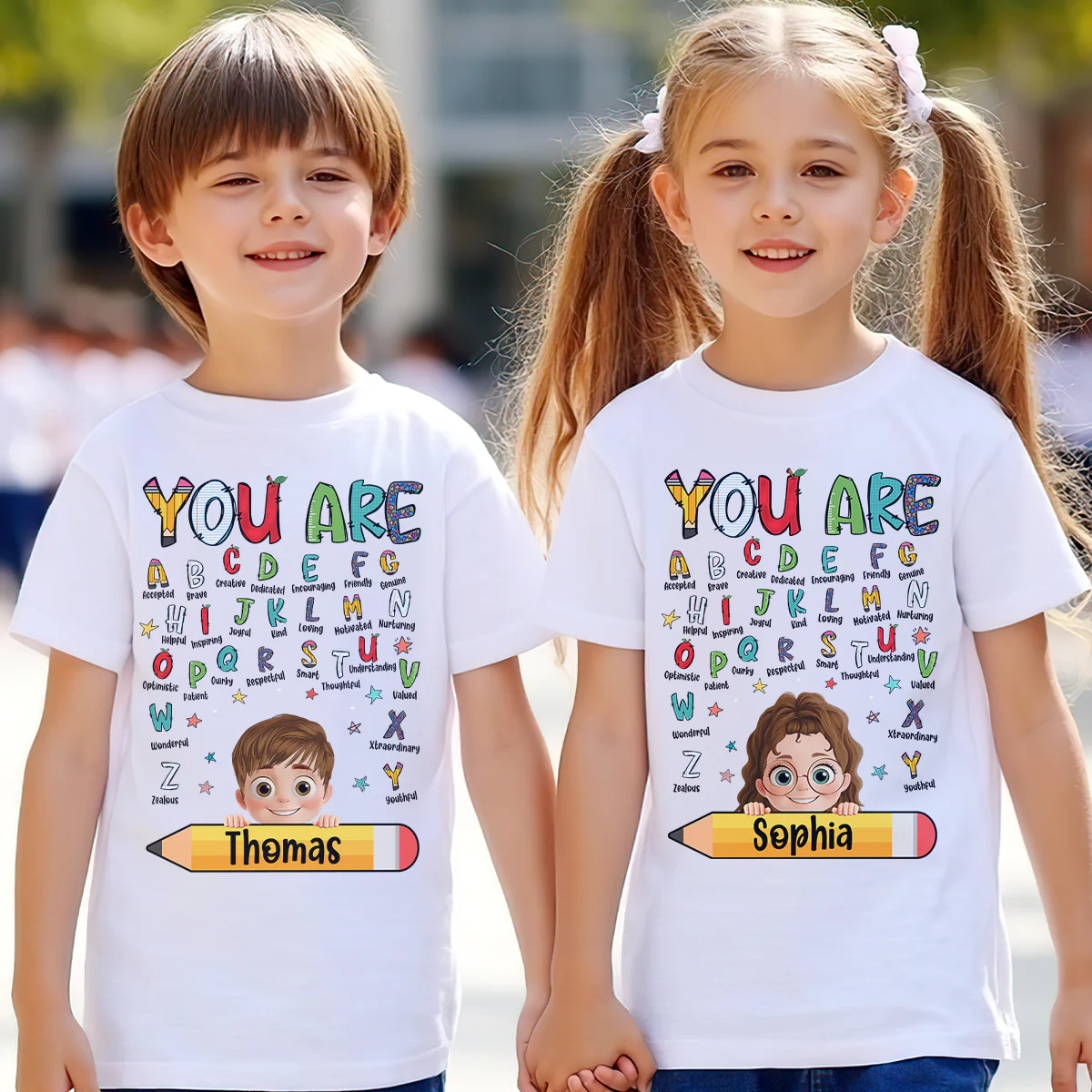 Affirmation For Kids - Personalized Kid T-Shirt - Image 3
