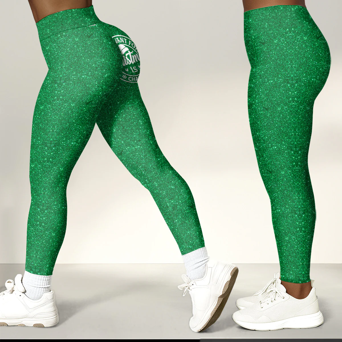 All I Want For Christmas Is You - Personalized Leggings - Image 8