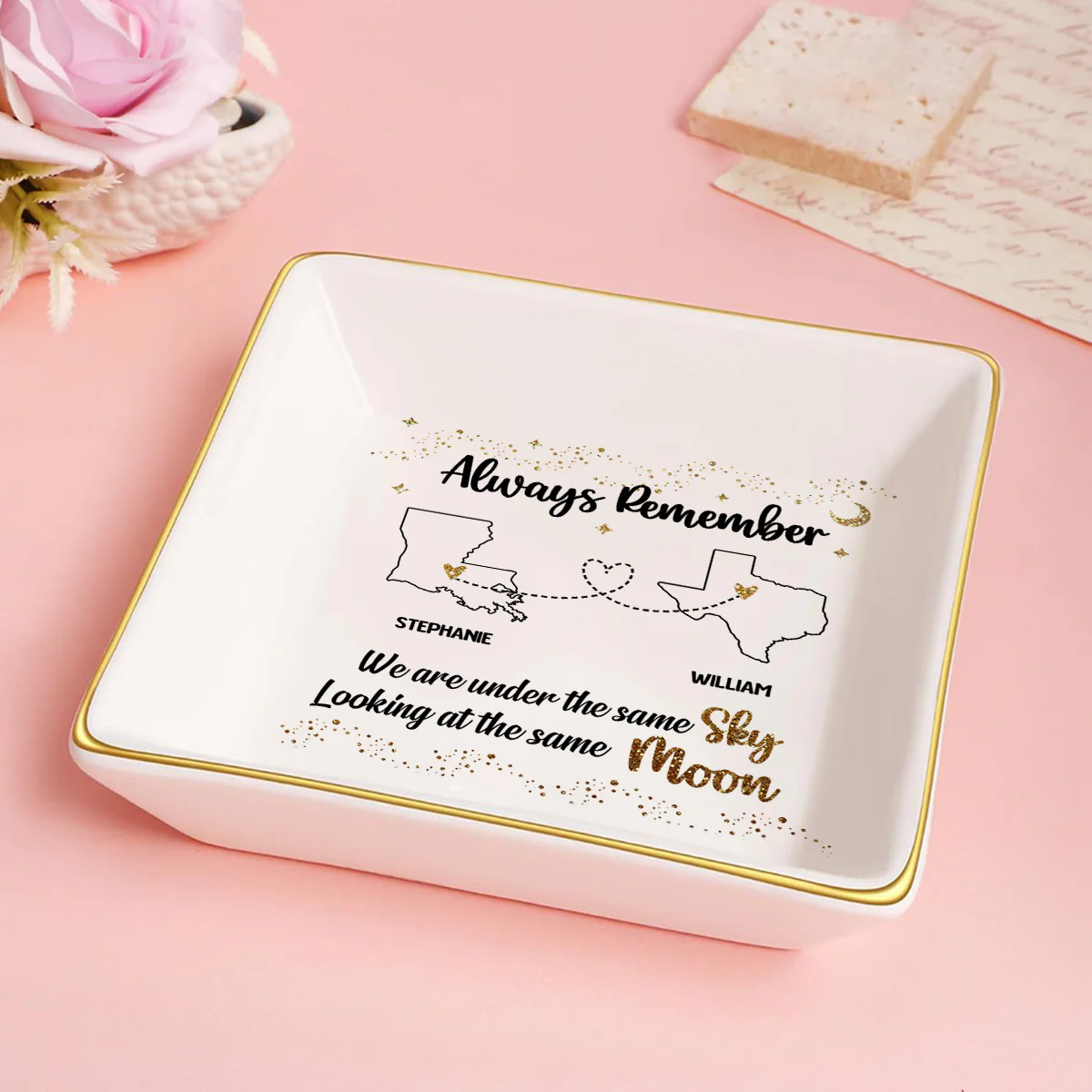 Always Remember - Personalized Jewelry Dish - Image 5