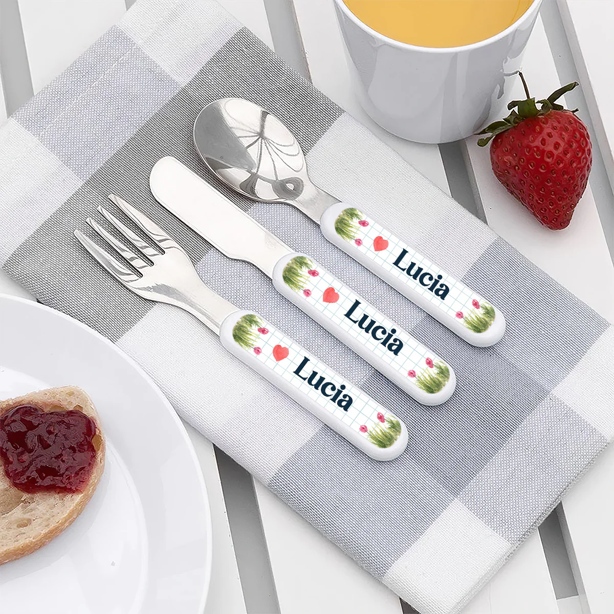 Always Remember You Are Loved - Personalized Cutlery Set - Image 4