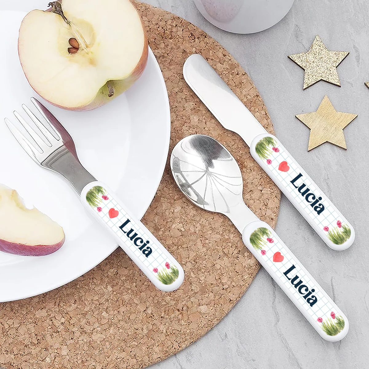 Always Remember You Are Loved - Personalized Cutlery Set - Image 6