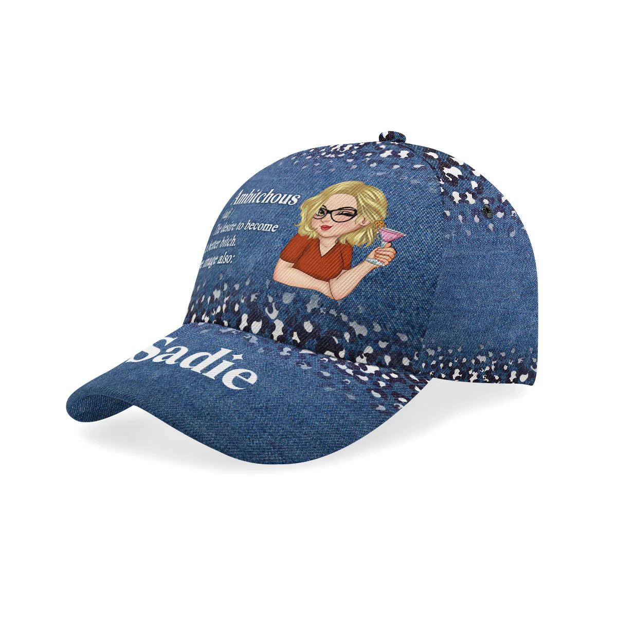 Ambitchous - Personalized Classic Cap - Image 2