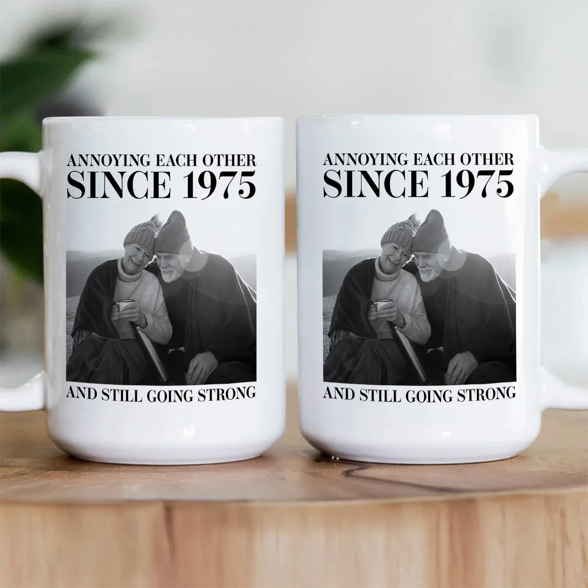 Annoying Each Other And Still Going Strong - Personalized Ceramic Coffee Mug - Image 3