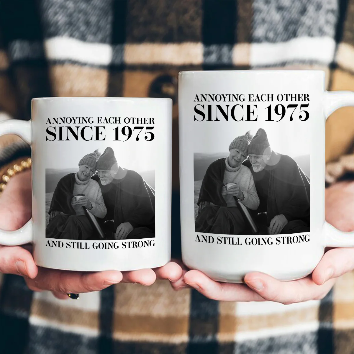 Annoying Each Other And Still Going Strong - Personalized Ceramic Coffee Mug - Image 4