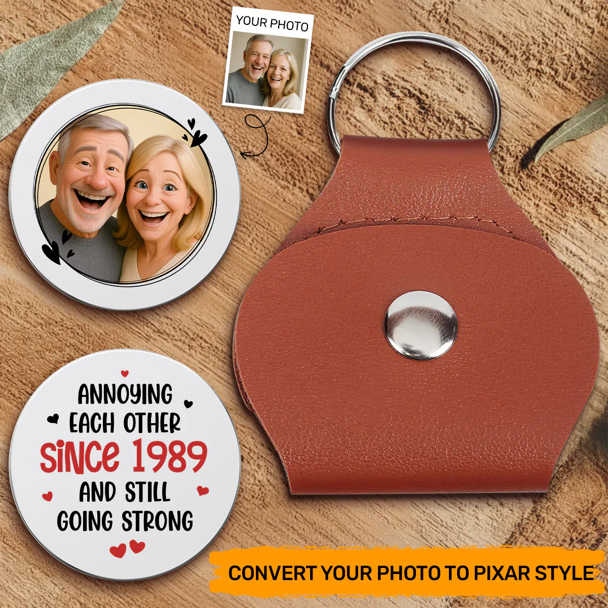 Annoying Each Other Gift For Husband and Wife - Personalized Pocket Hug