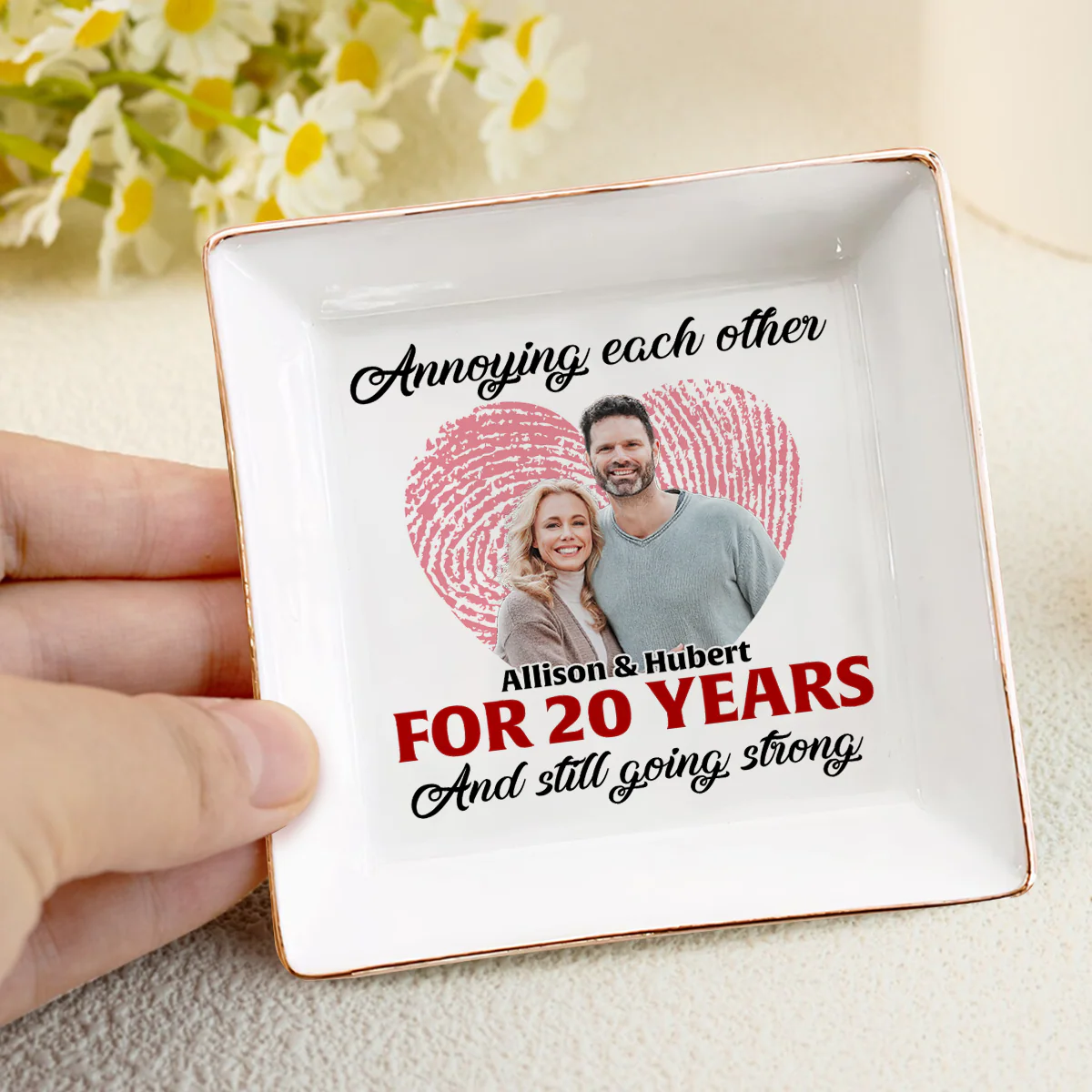 Annoying Each Other - Personalized Jewelry Dish - Image 4