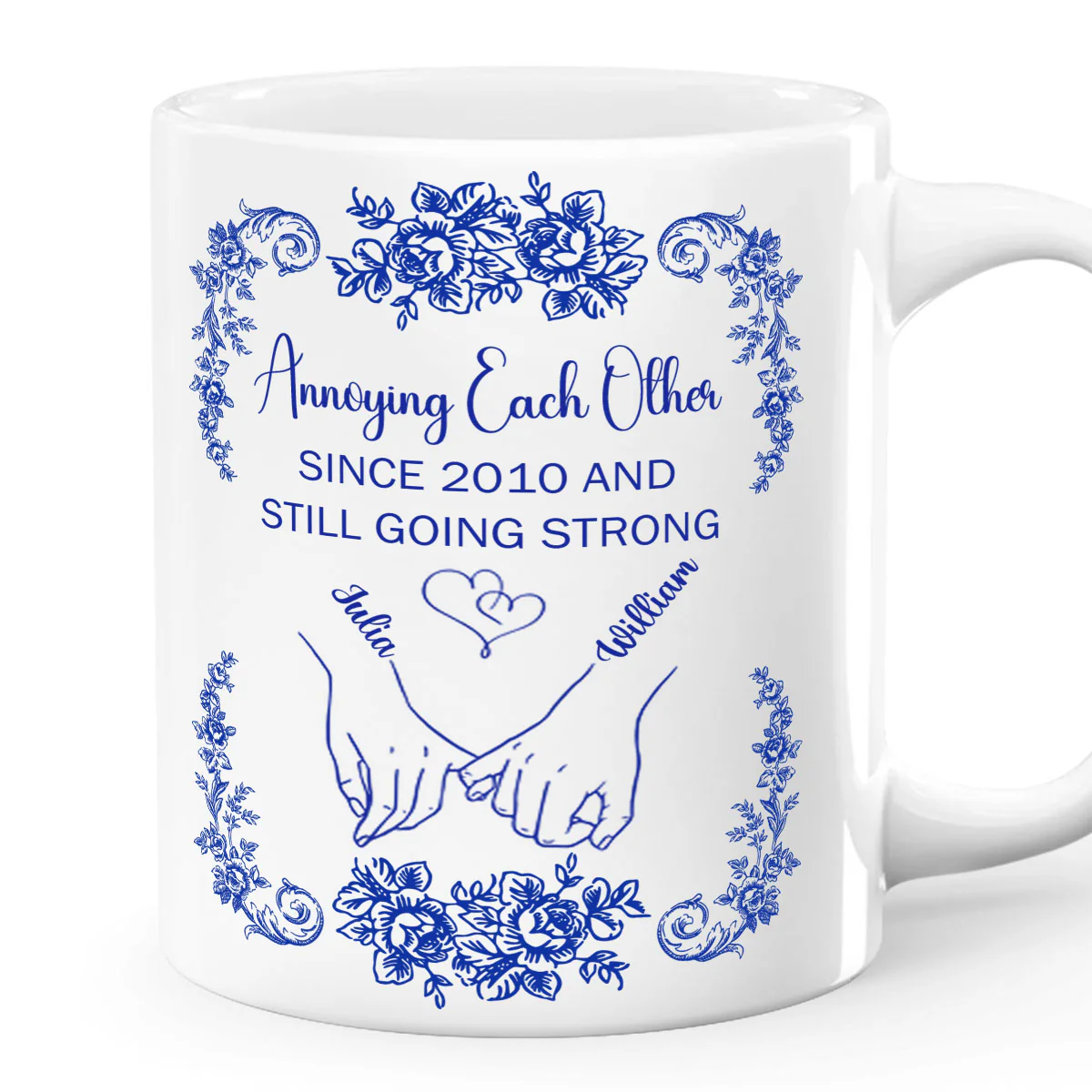 Annoying Each Other Since - Personalized Ceramic Coffee Mug