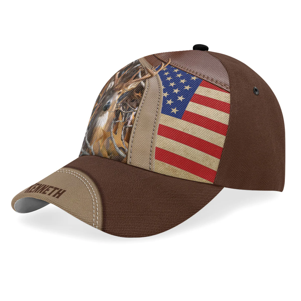 Awesome Deer Hunting - Personalized Classic Cap - Image 4