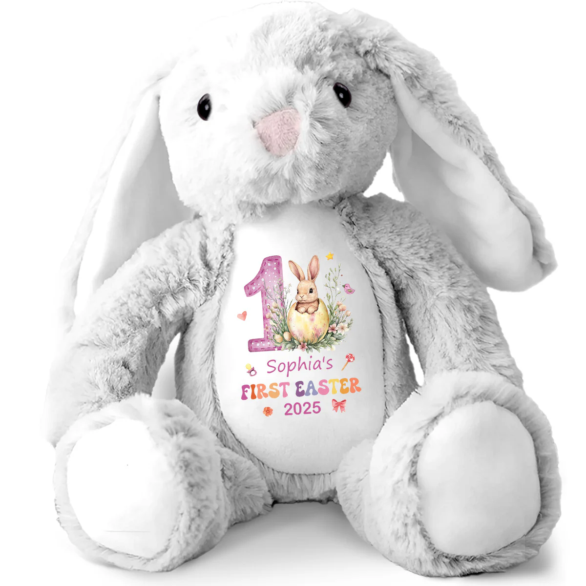 Baby's First Easter - Personalized Stuffed Bunny - Image 10