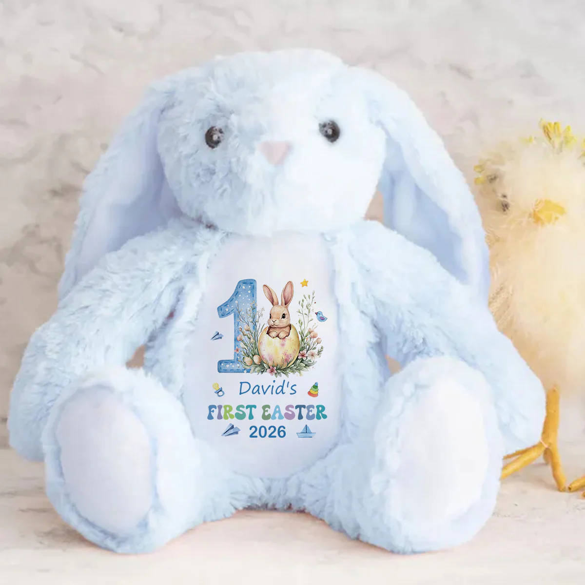 Baby's First Easter - Personalized Stuffed Bunny - Image 4