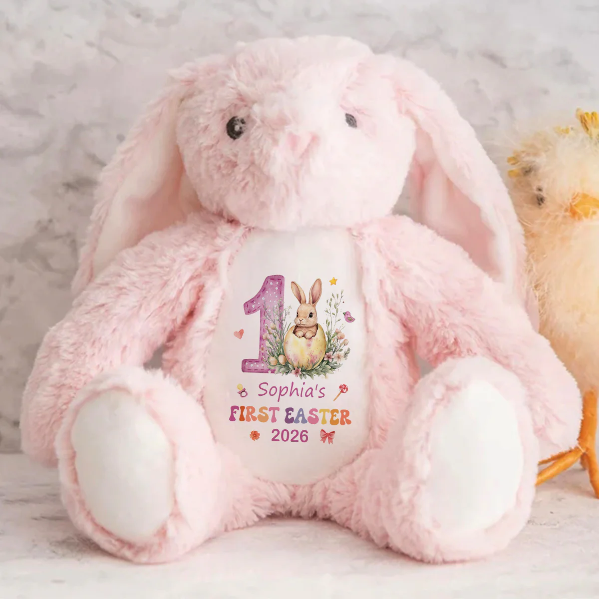 Baby's First Easter - Personalized Stuffed Bunny - Image 7