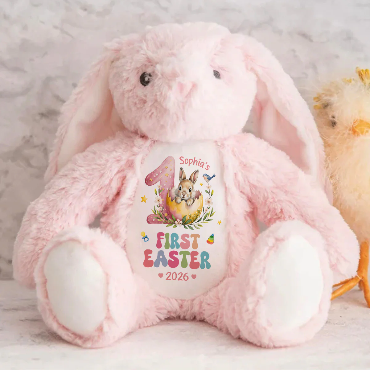 Baby's First Easter - Personalized Stuffed Bunny - Image 7