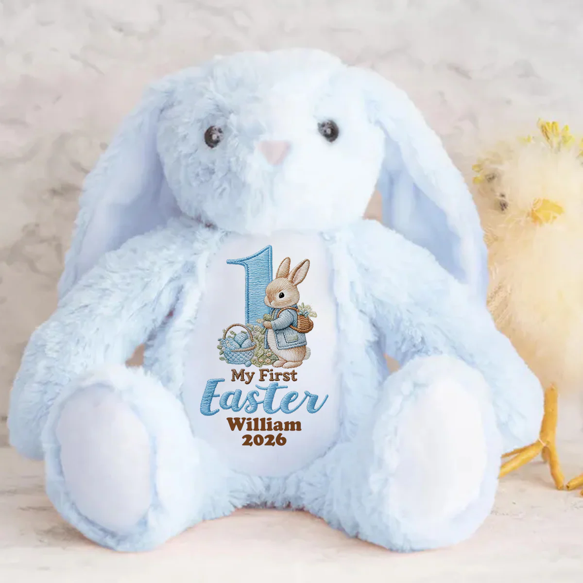 Baby's First Easter - Personalized Stuffed Bunny - Image 5