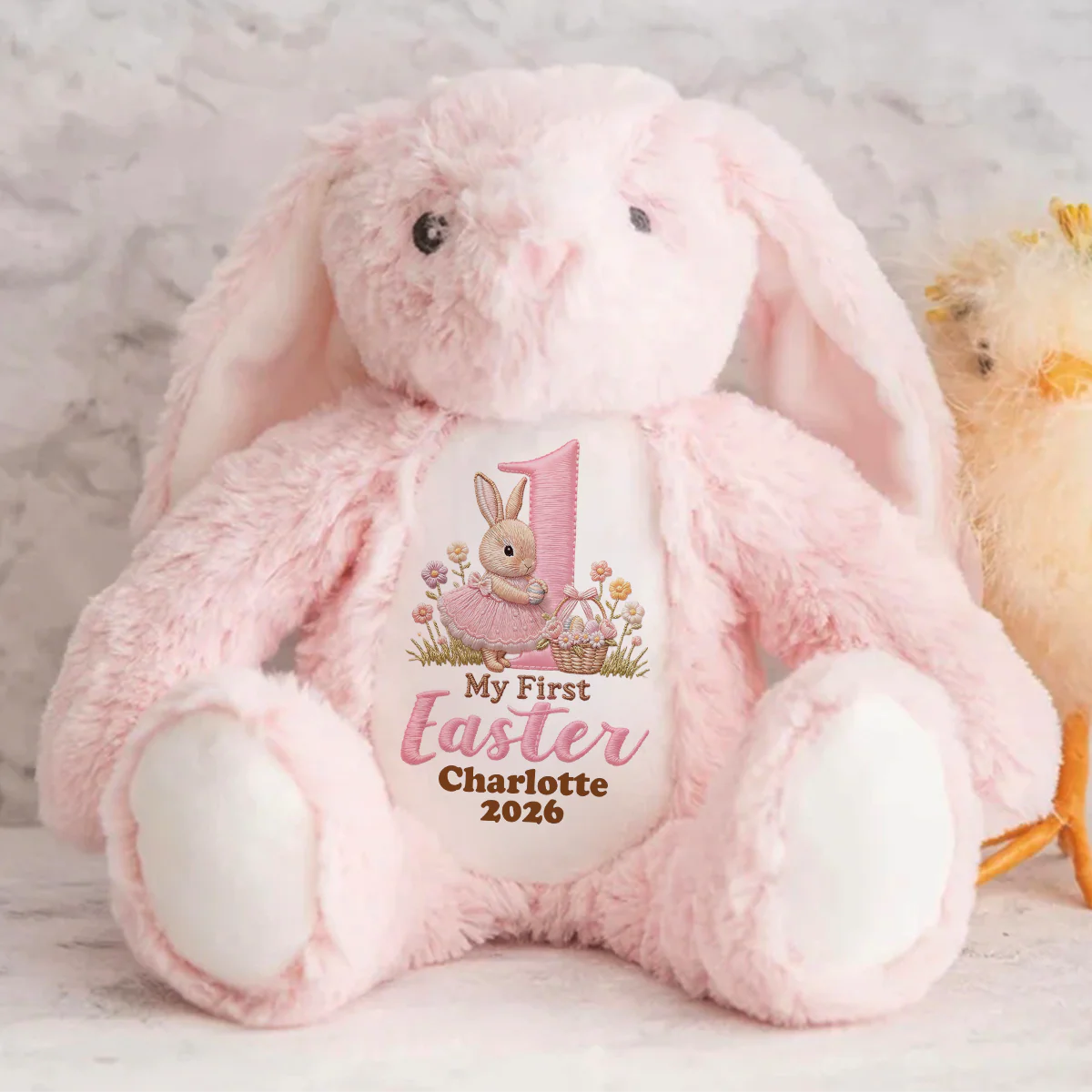 Baby's First Easter - Personalized Stuffed Bunny - Image 8