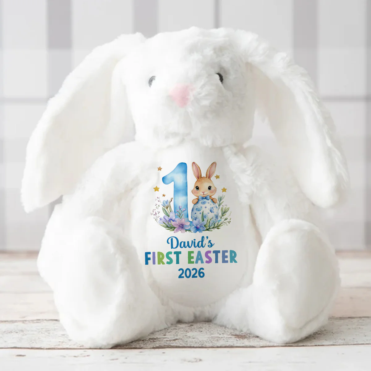 Baby's First Easter - Personalized Stuffed Bunny - Image 4