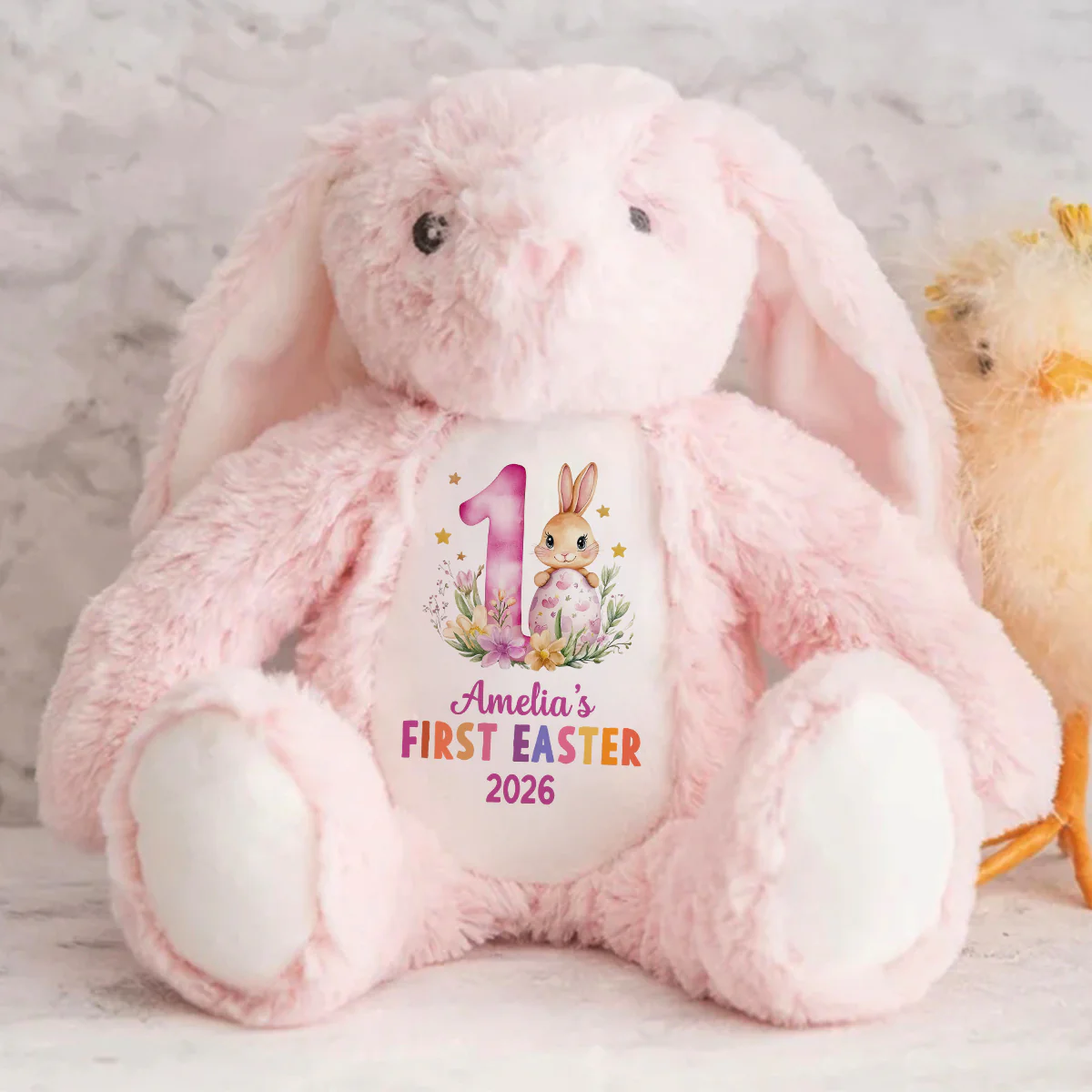Baby's First Easter - Personalized Stuffed Bunny - Image 8