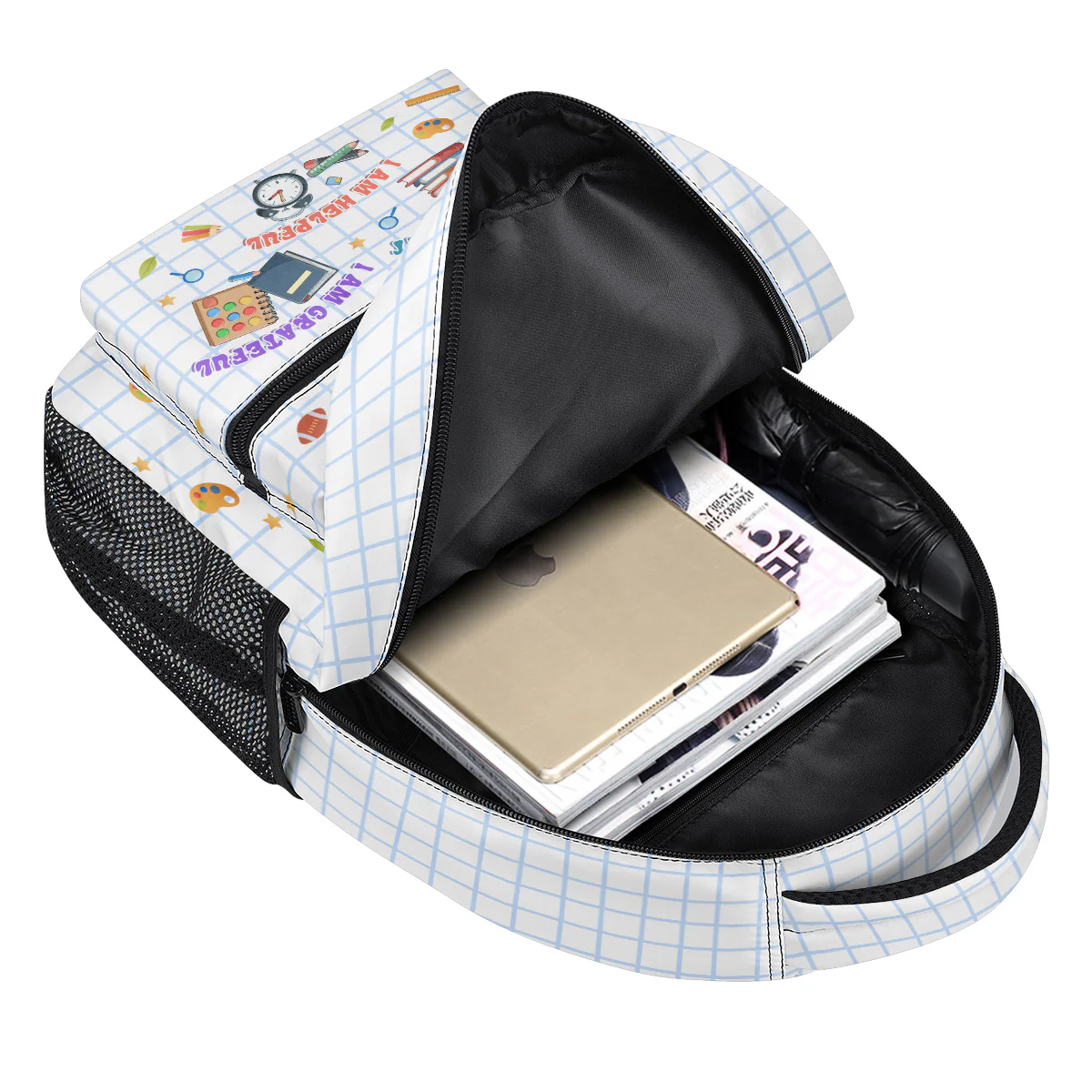 Back To School Affirmations - Personalized Backpack - Image 5