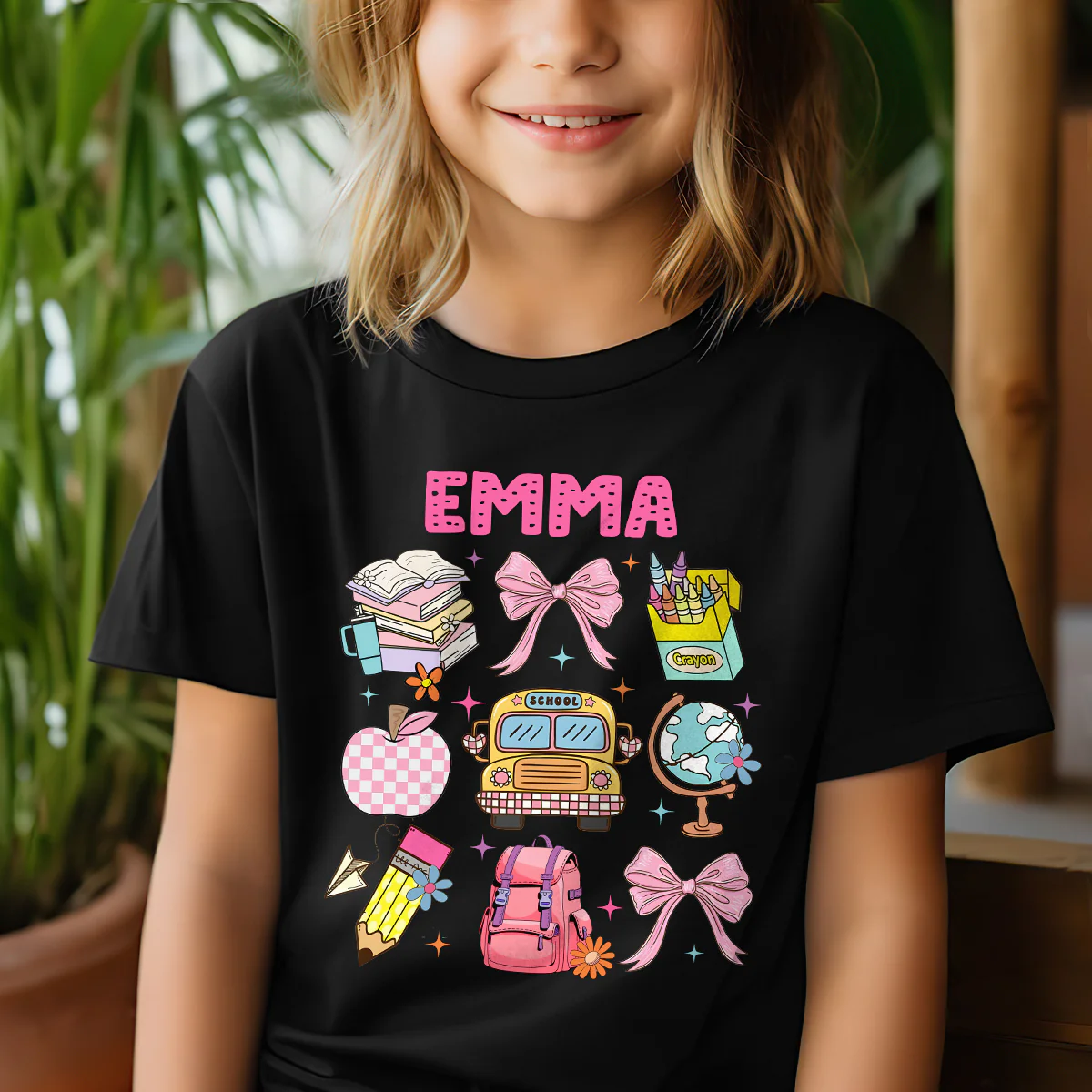 Back To School - Personalized Kid T-Shirt - Image 5