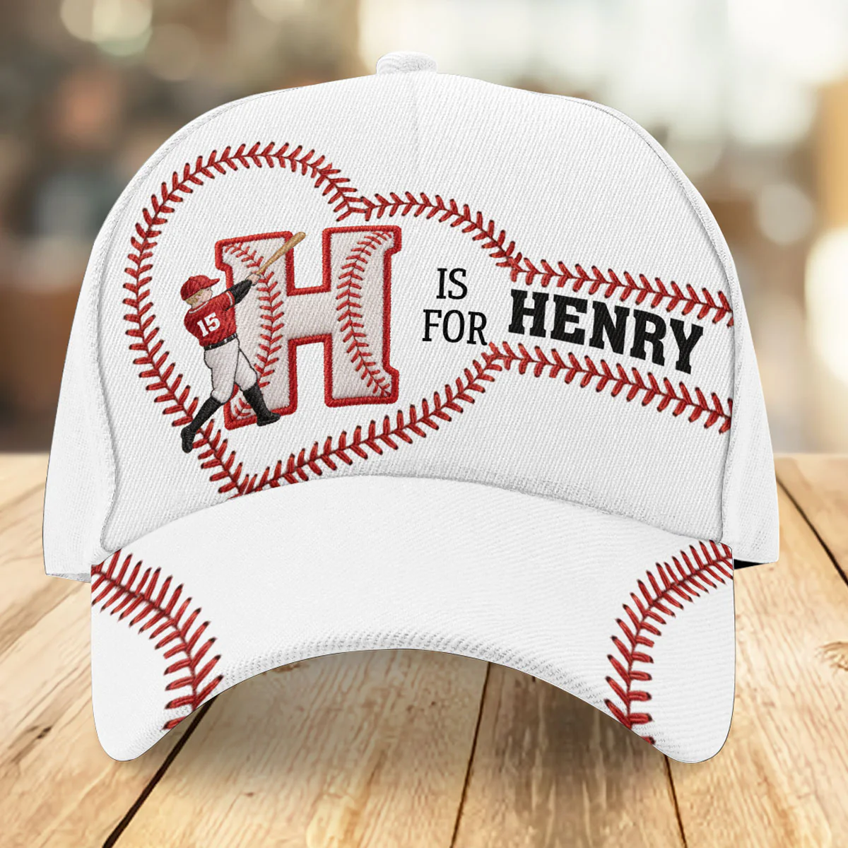 Baseball Kid Name Embroidery - Personalized Kid Classic Cap