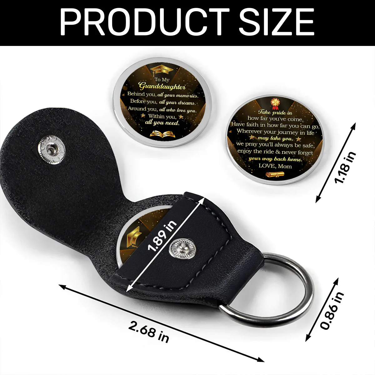 Before You All Your Dreams - Personalized Pocket Hug - Image 5