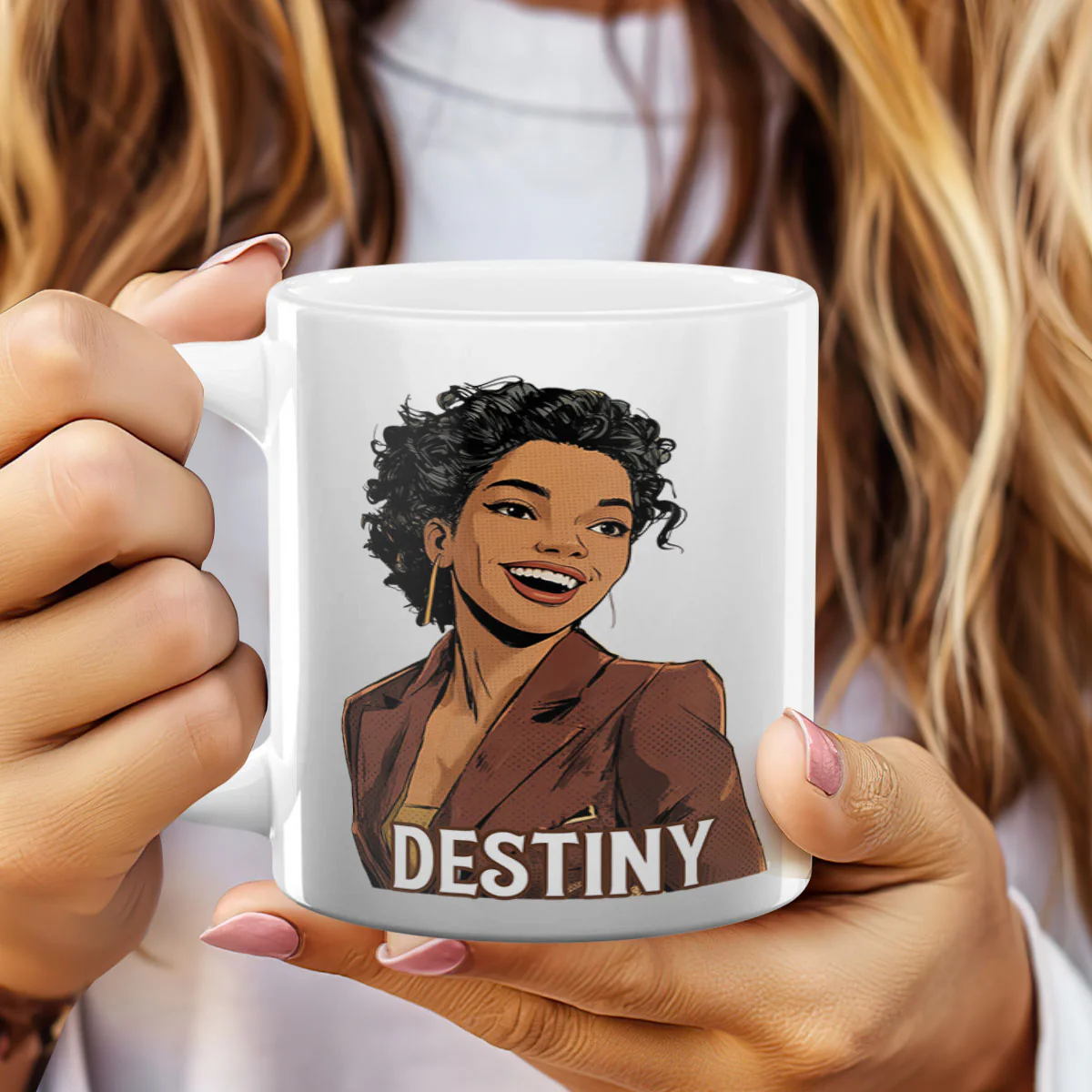 Being Fabulous - Personalized Ceramic Coffee Mug - Image 2