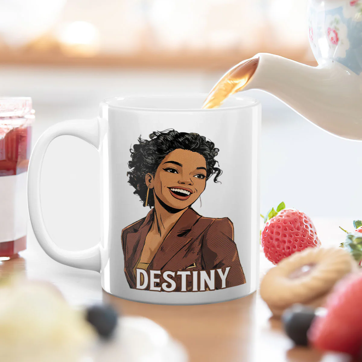 Being Fabulous - Personalized Ceramic Coffee Mug - Image 4