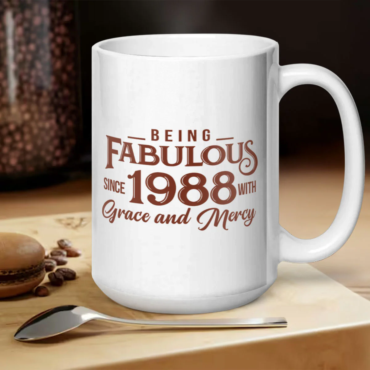 Being Fabulous - Personalized Ceramic Coffee Mug - Image 5