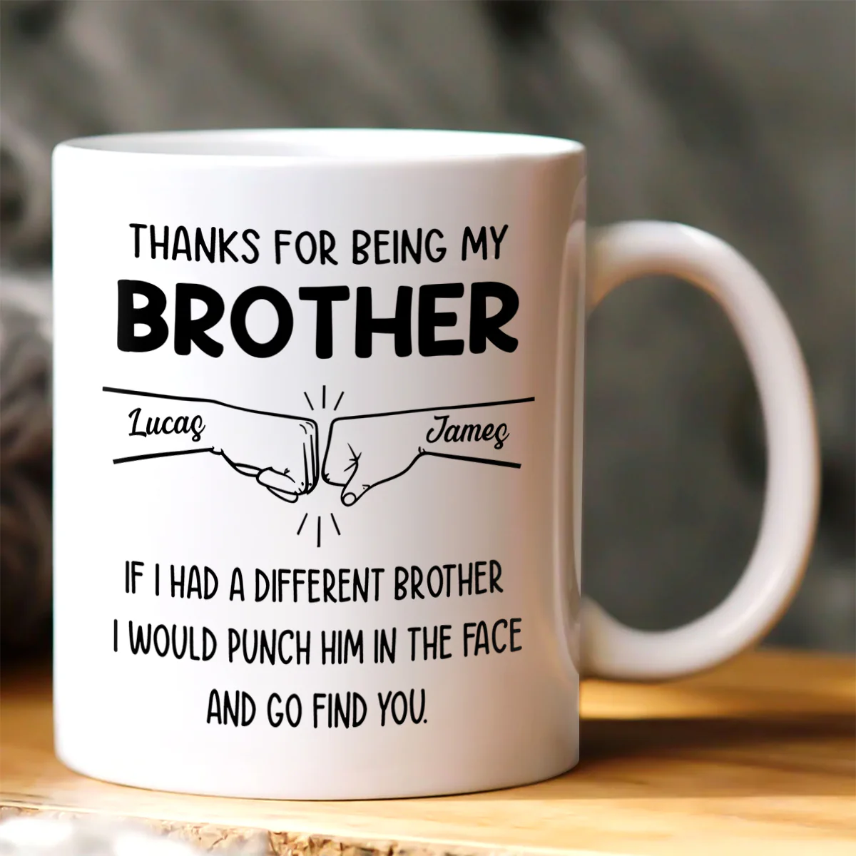 Being My Sibling - Personalized Ceramic Coffee Mug