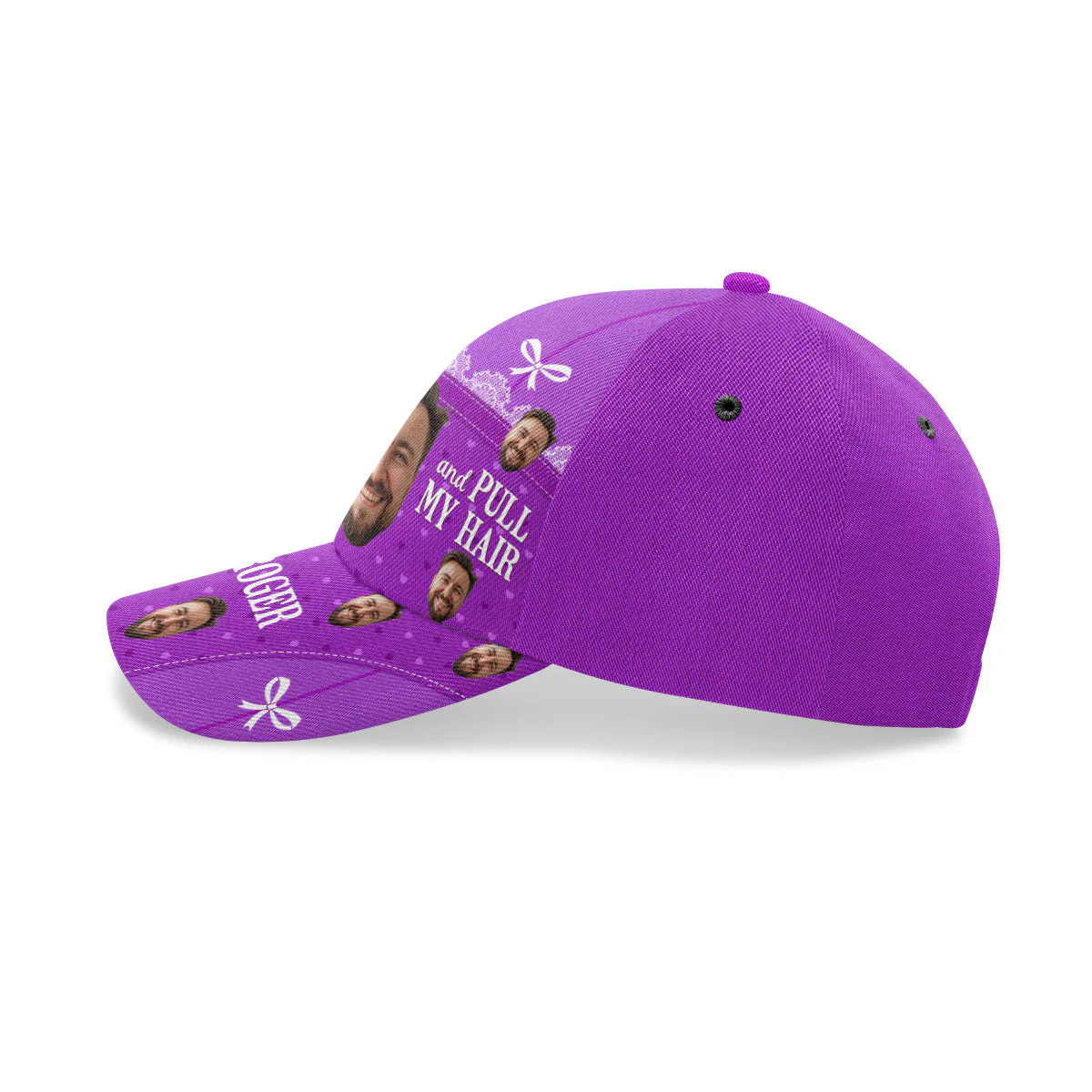 Bend Me Over And Pull My Hair - Personalized Classic Cap - Image 4