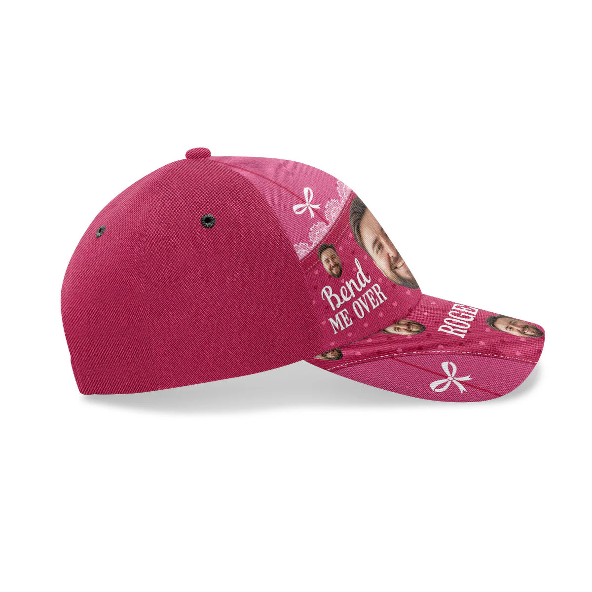 Bend Me Over And Pull My Hair - Personalized Classic Cap - Image 5