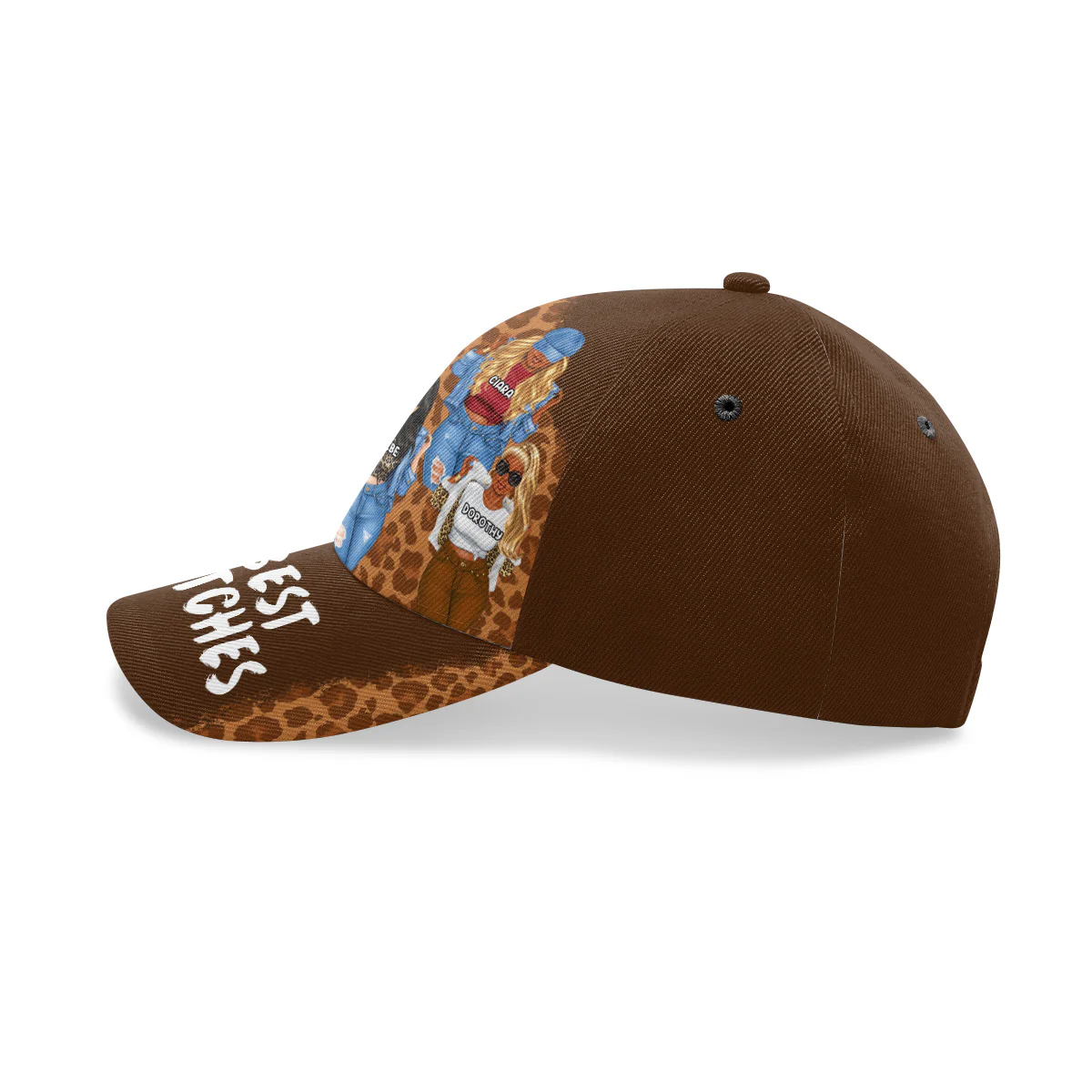 Best Bitches - Personalized Classic Cap - Image 3