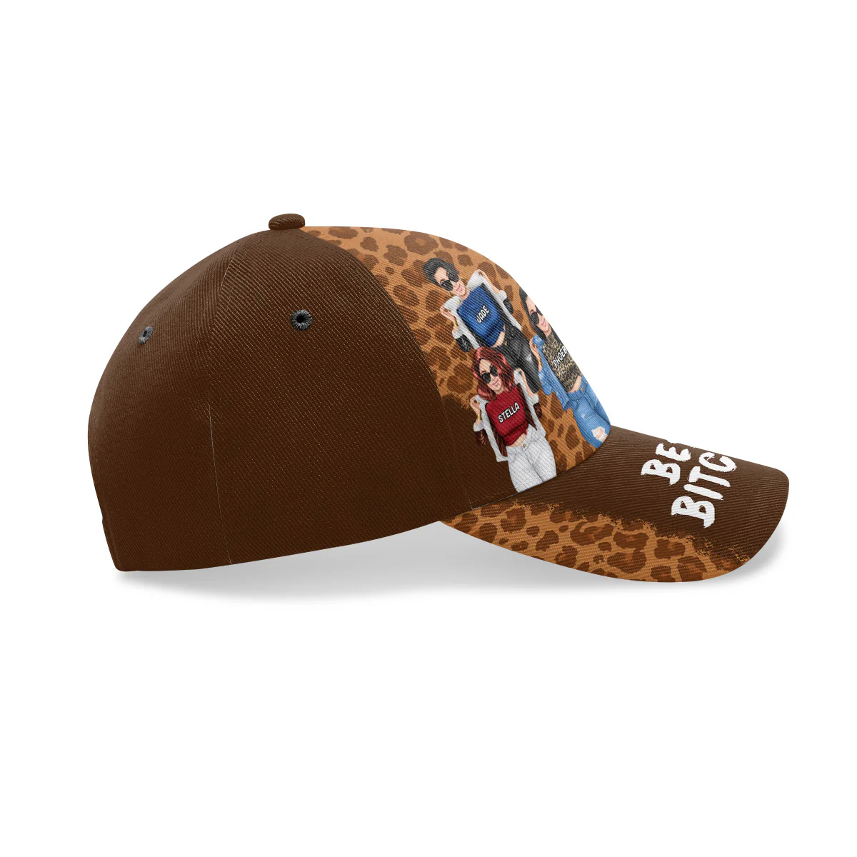 Best Bitches - Personalized Classic Cap - Image 4