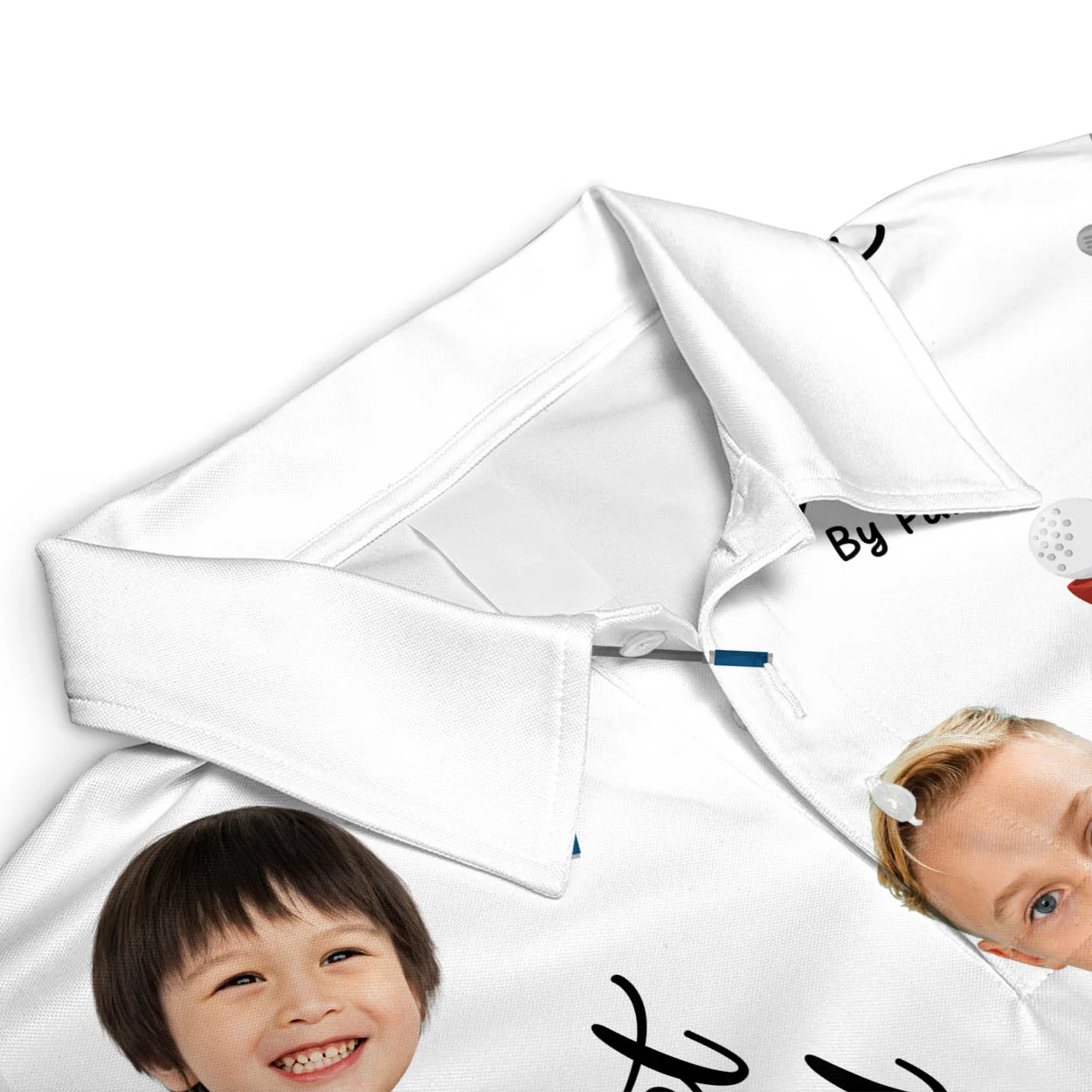 Best Dad By Par - Personalized Polo Shirt - Image 6