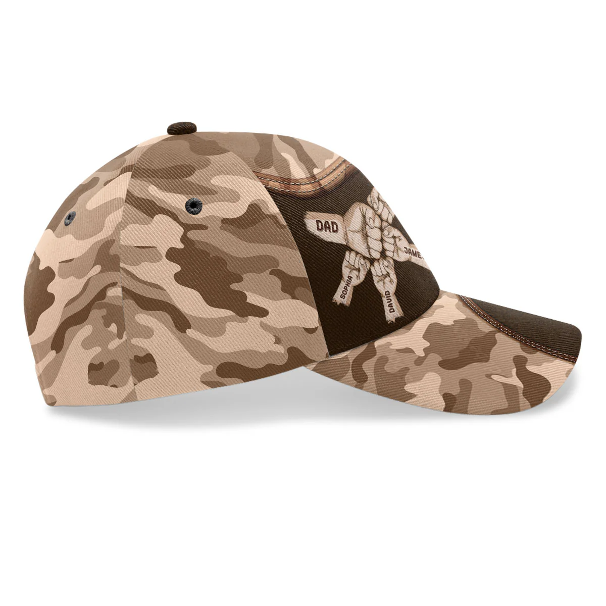 Best Dad Ever - Personalized Classic Cap - Image 4